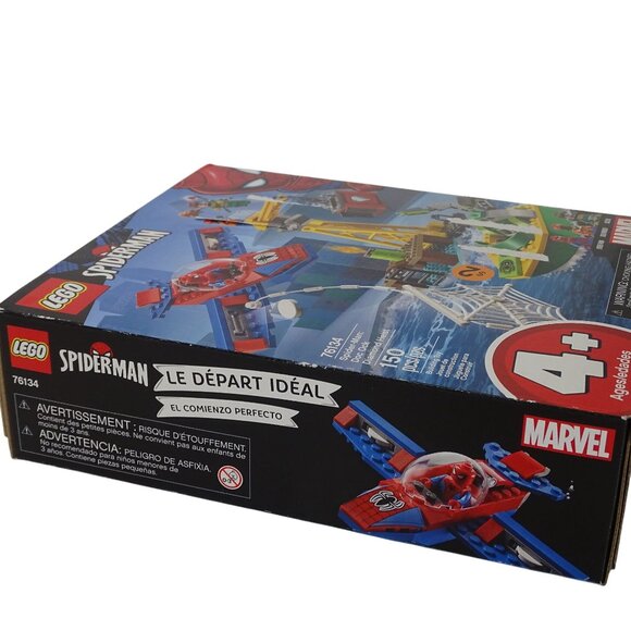 Lego Marvel Spider-Man Doc Ock Diamond Heist 76134 150 Pcs SEALED - FLAWED BOX - Picture 4 of 7